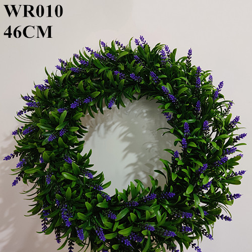 Artificial Plastic Flower Wreath, 46CM, No Peculiar Smell Sharetrade
